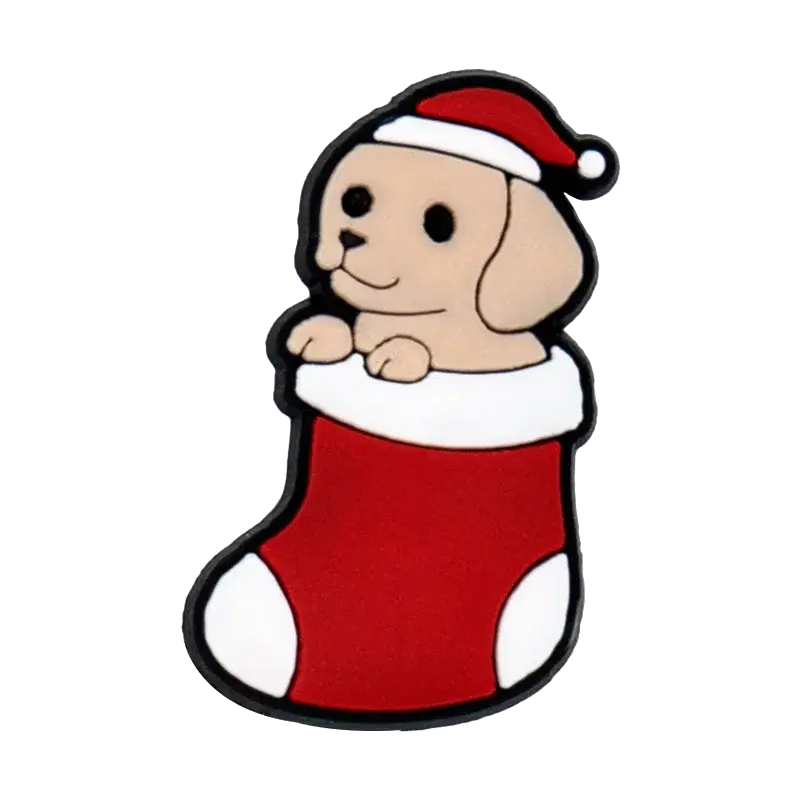 1/10pcs Christmas Animal Pins for Kids Men Women Shoe Charms Xmas Hat Deer Cat Dog Party Accessories Shoe Decorations Buckle - Cheeky Fantail Finds