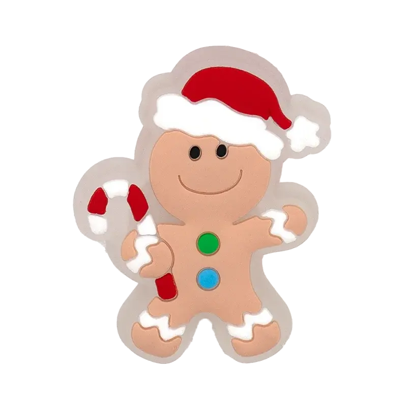 1/10pcs LED Pins for Kids Christmas Hat Tree Santa Lighted Charms Accessories Decorations Buckle Ornament Boy Girl Shoe Charm - Cheeky Fantail Finds
