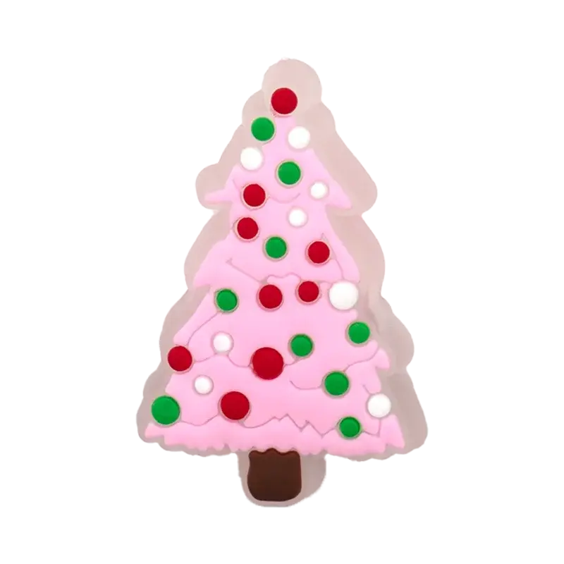 1/10pcs LED Pins for Kids Christmas Hat Tree Santa Lighted Charms Accessories Decorations Buckle Ornament Boy Girl Shoe Charm - Cheeky Fantail Finds