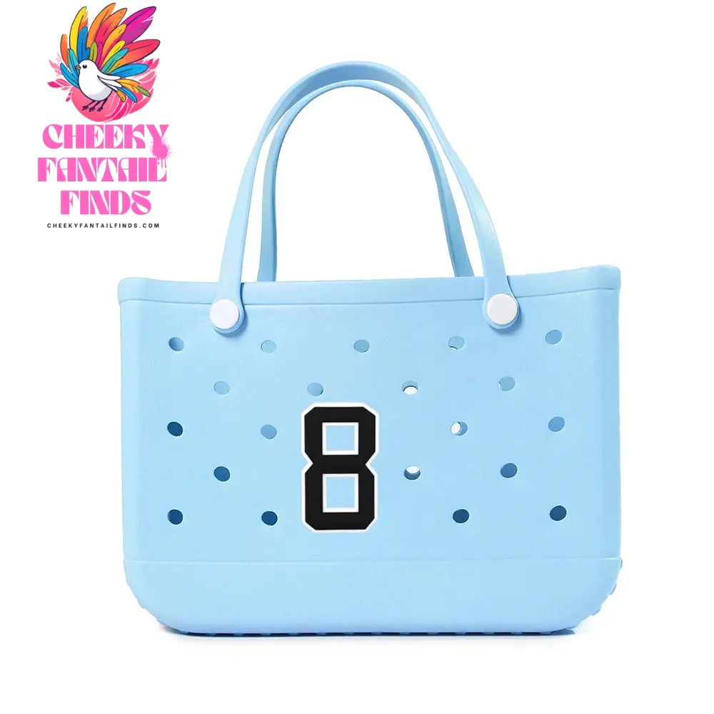 1-10pcs PVC Number DIY Bag Charms Decorative for with Hole Tote Bag Accessories Decorations Pins Buckles for Girl Women Hand Bag - Cheeky Fantail Finds