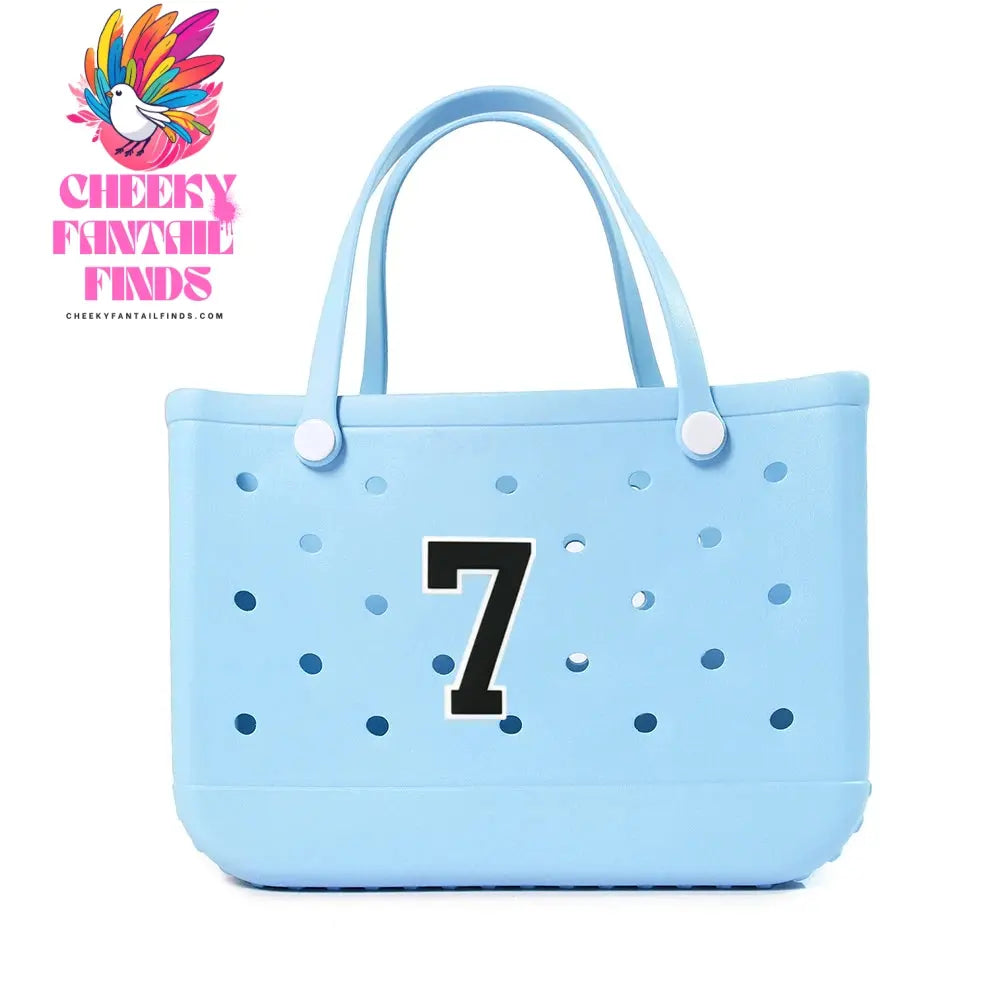 1-10pcs PVC Number DIY Bag Charms Decorative for with Hole Tote Bag Accessories Decorations Pins Buckles for Girl Women Hand Bag - Cheeky Fantail Finds