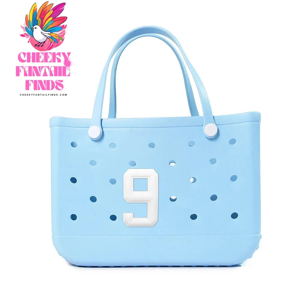 1-10pcs PVC Number DIY Bag Charms Decorative for with Hole Tote Bag Accessories Decorations Pins Buckles for Girl Women Hand Bag - Cheeky Fantail Finds