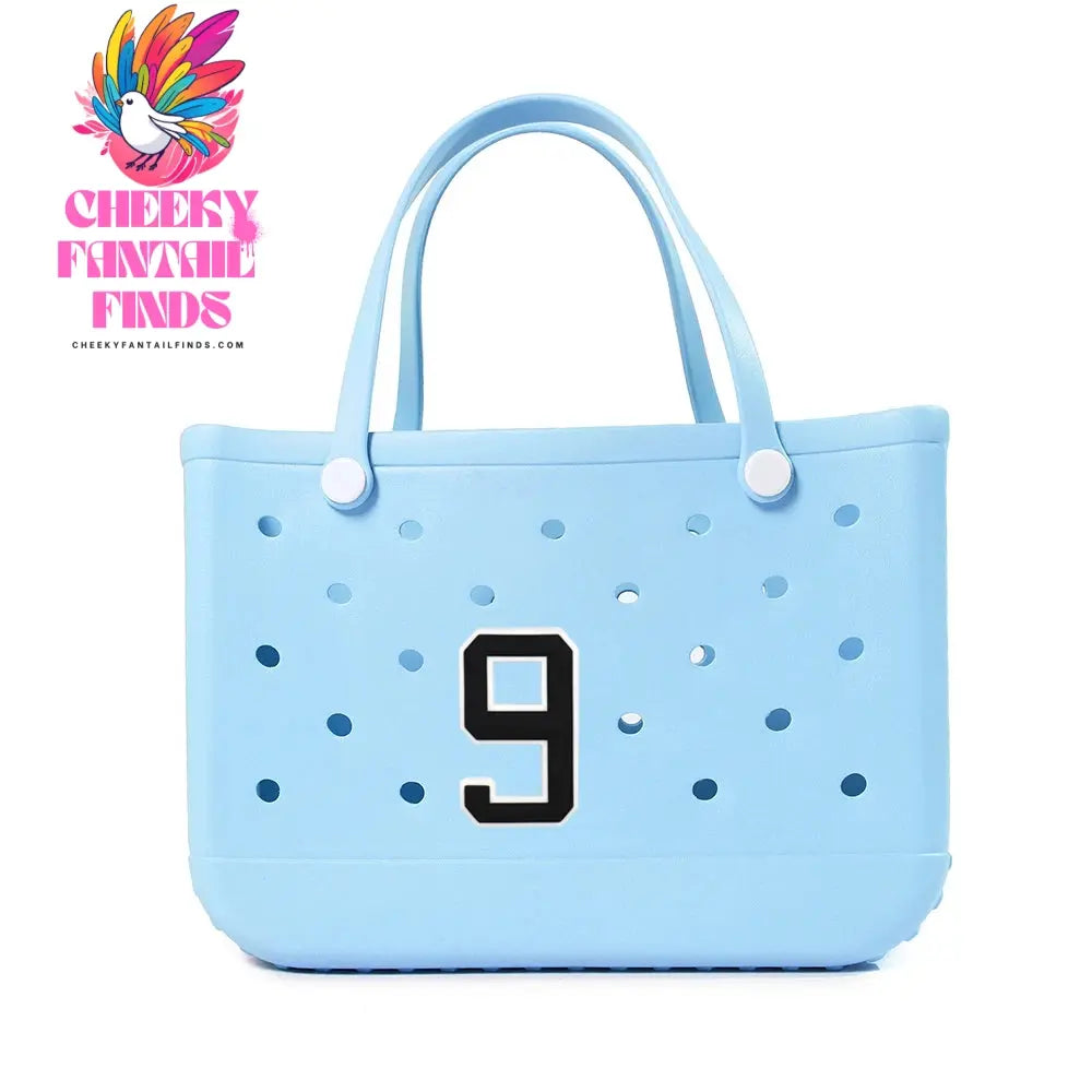 1-10pcs PVC Number DIY Bag Charms Decorative for with Hole Tote Bag Accessories Decorations Pins Buckles for Girl Women Hand Bag - Cheeky Fantail Finds