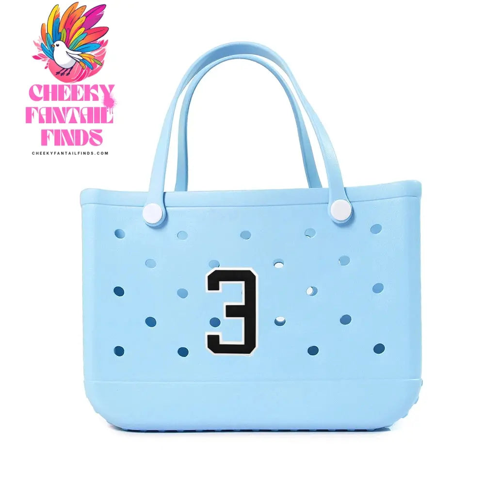 1-10pcs PVC Number DIY Bag Charms Decorative for with Hole Tote Bag Accessories Decorations Pins Buckles for Girl Women Hand Bag - Cheeky Fantail Finds