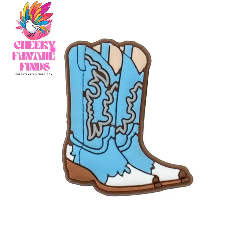 1/11/12 PVC Western Cowboy Shoe Charms Cowgirl Hat Shoe Decorations Pins for Men Women Star Heart Sandal Accessories Ornament - Cheeky Fantail Finds
