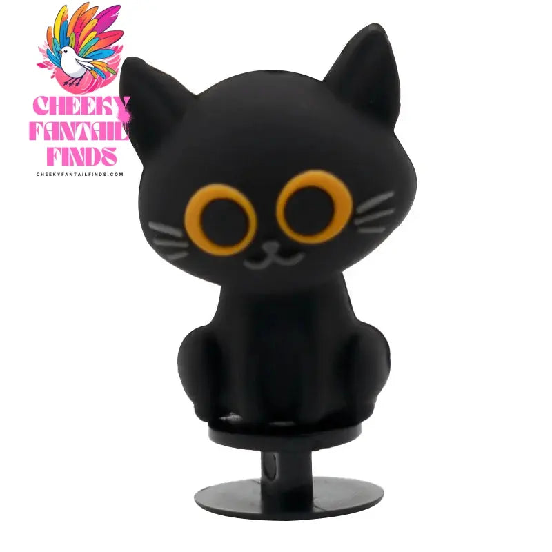 1/15pcs 3D Halloween Party Horrible Shoe Accessories Black Cat Ghost Witch Shoe Charms Woman Men Kids Pins Buckle Decorations - Cheeky Fantail Finds
