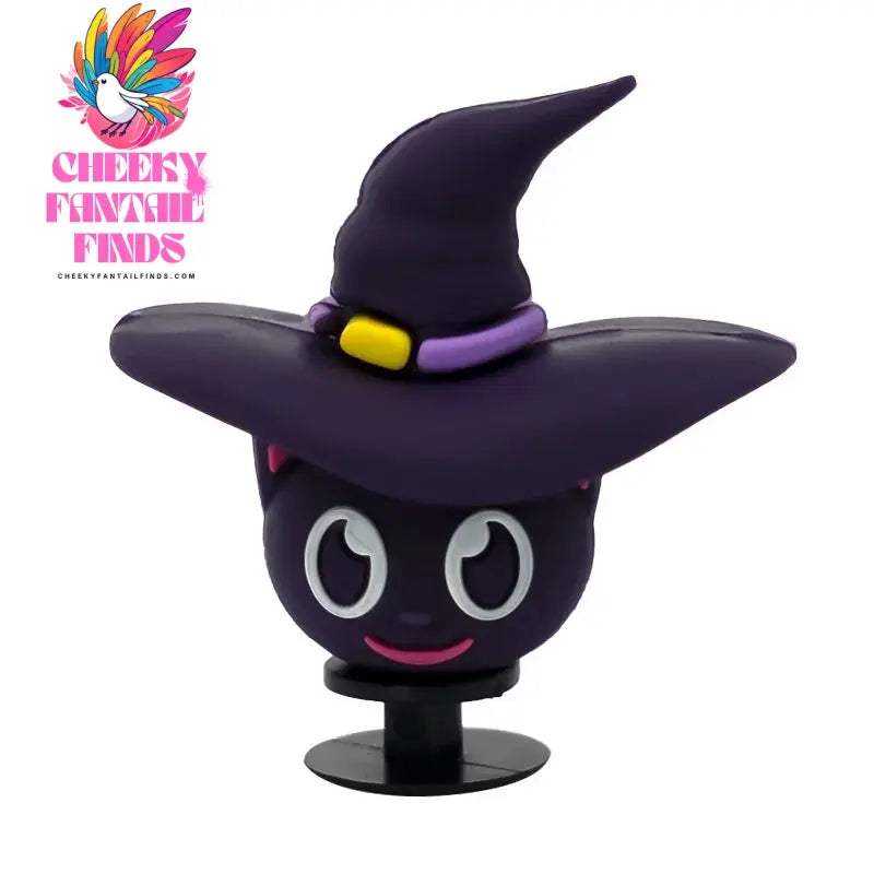 1/15pcs 3D Halloween Party Horrible Shoe Accessories Black Cat Ghost Witch Shoe Charms Woman Men Kids Pins Buckle Decorations - Cheeky Fantail Finds