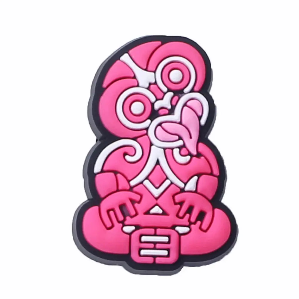 1-15pcs New Zealand style monkey shoe decoration shoe charms/shoe accessories for clogs kids school gift fit wristband Cheeky Fantail Finds