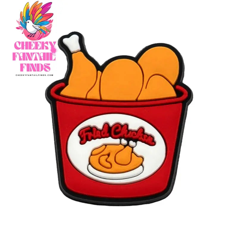 1/16pcs Food PVC Shoe Charms Fried Chicken Hamburg Shoe Clips Decorations Pizza Ice Cream Garden Sandals Accessories for Kids Cheeky Fantail Finds