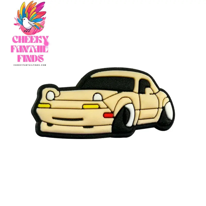 1-20pcs Car Shoe Charms Cool Vehicle Shoe Accessories Cartoon Decorations Pins for Men Boys Kids DIY Clog Buckle Garden Sandal Cheeky Fantail Finds