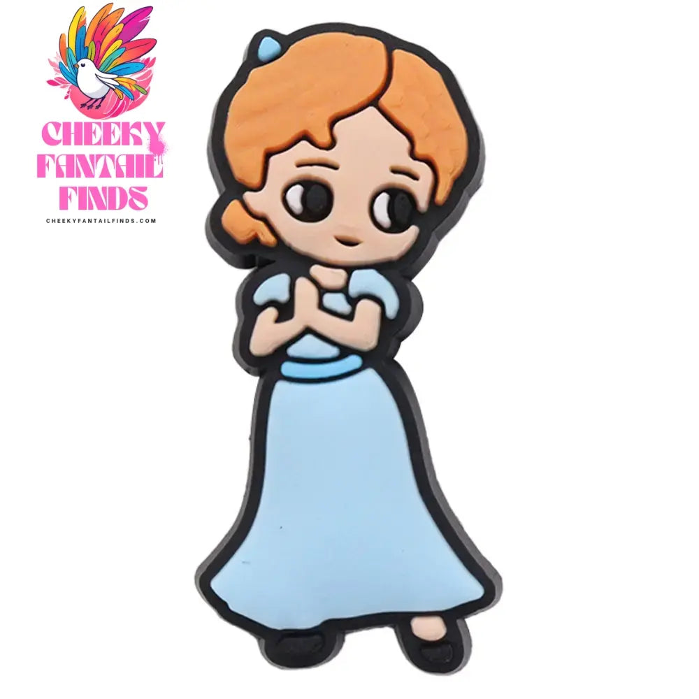 1-22Pcs Snow White Tinker Bell Shoe Charms Princess Button Decorations DIY Girls Favorite Birthday Gifts Cheeky Fantail Finds
