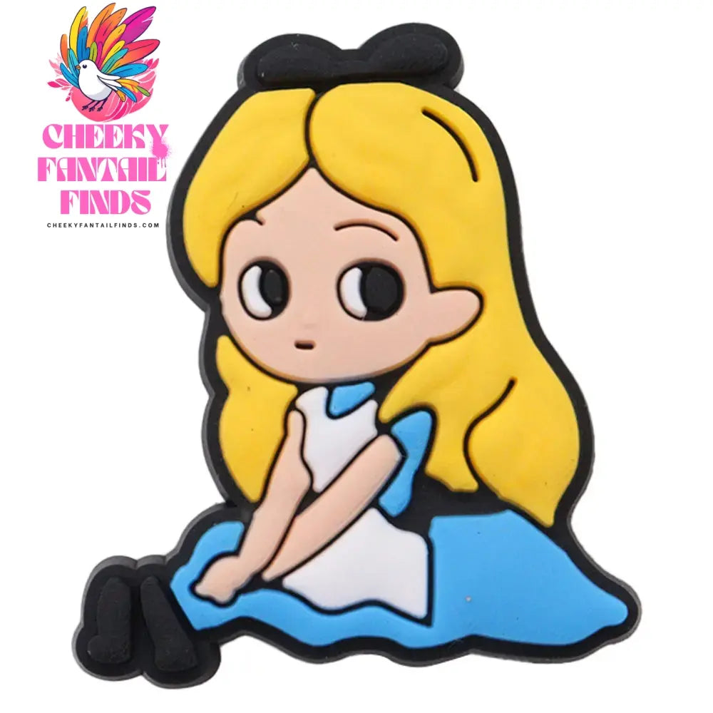 1-22Pcs Snow White Tinker Bell Shoe Charms Princess Button Decorations DIY Girls Favorite Birthday Gifts Cheeky Fantail Finds