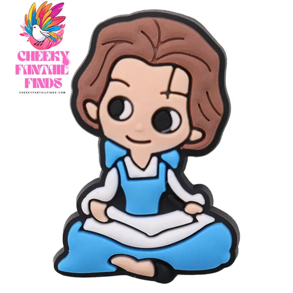 1-22Pcs Snow White Tinker Bell Shoe Charms Princess Button Decorations DIY Girls Favorite Birthday Gifts Cheeky Fantail Finds