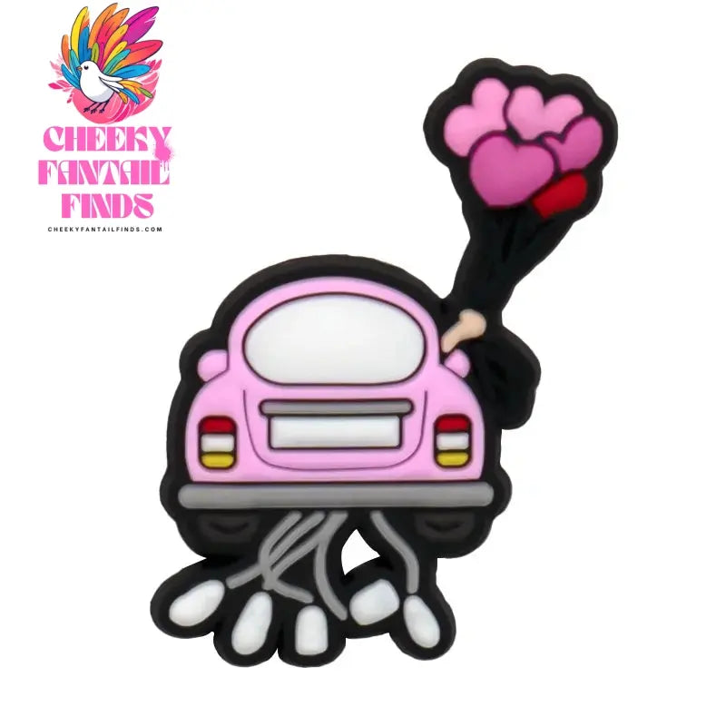 1/25pcs Pink Shoe Charms for Women Rabbit Cat Dog Cow Clog Charms Tree Flower Watermelon Sugar Stars Garden Sandals Accessories Cheeky Fantail Finds