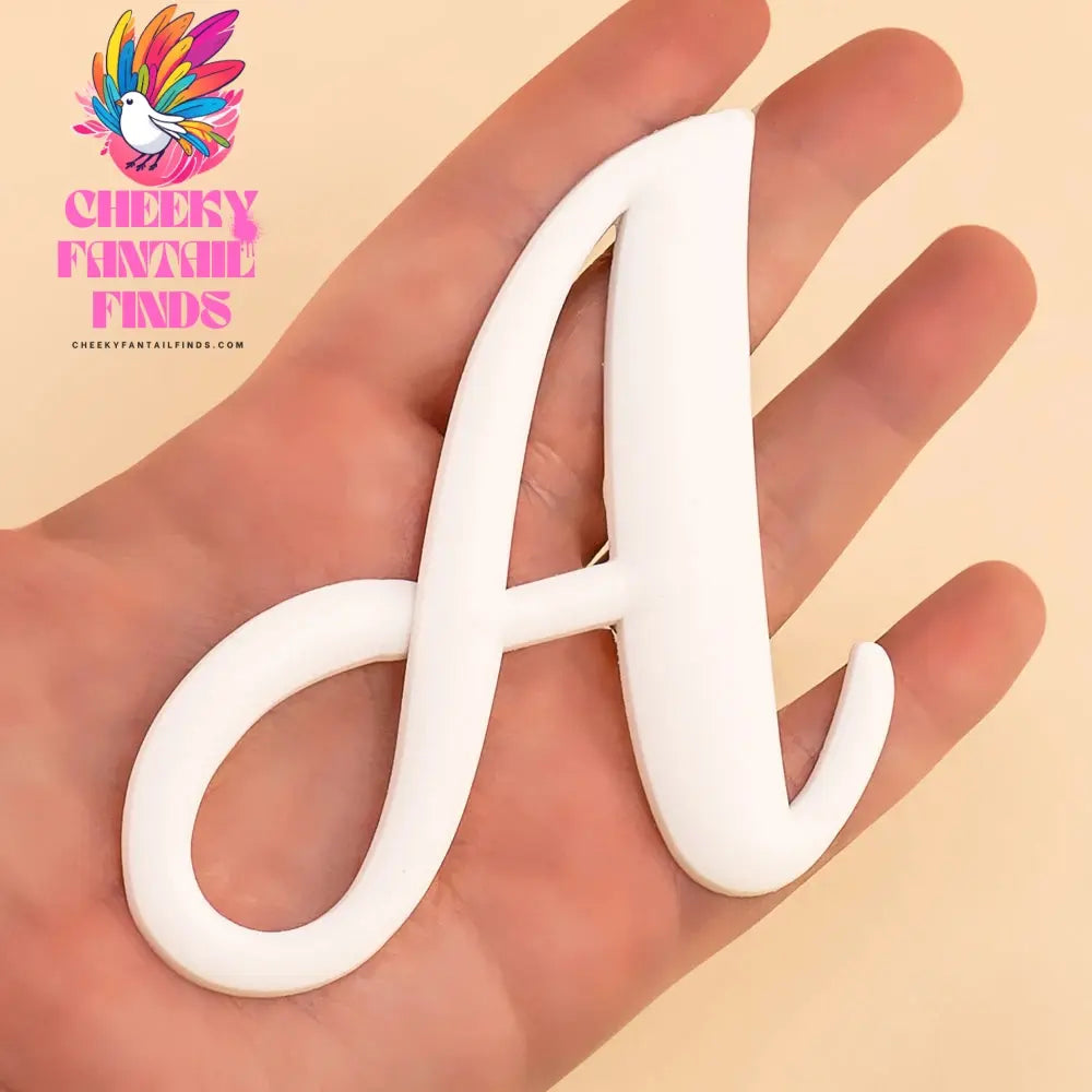 1/26pcs PVC Latin Letter Decorative for Rubber Tote Bag Accessories for Girl Women Beach Hand Bag DIY Charms Decorations Buckles - Cheeky Fantail Finds