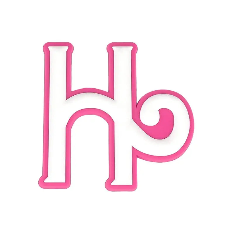 1/26pcs PVC Pink Letter Bag Charms Decorative for DIY Bag Accessories Decorations Buckles for Girl Women Beach Hand Bag Charms - Cheeky Fantail Finds