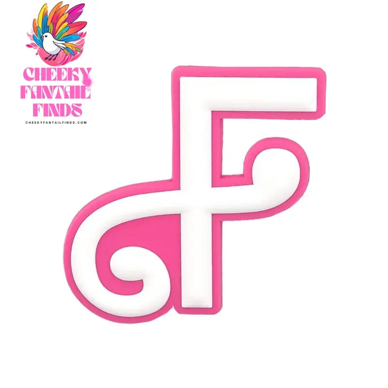 1/26pcs PVC Pink Letter Bag Charms Decorative for DIY Bag Accessories Decorations Buckles for Girl Women Beach Hand Bag Charms - Cheeky Fantail Finds