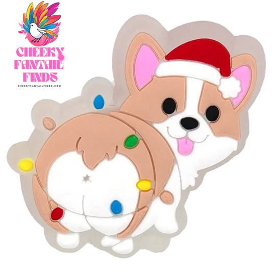 1/2PCS LED Christmas Gifts Shoes Charms Santa Claus Snowman Luminous Shoe Accessories Gingerbread Man Dog Cat Clog Deccoration - Cheeky Fantail Finds