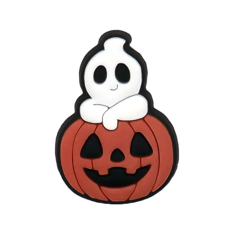 1/30pcs Halloween Shoe Charms Ghost Witch Shoe Decorations Pins for Kids Men Women Party Accessories Buckles Treat or Trick Gift - Cheeky Fantail Finds