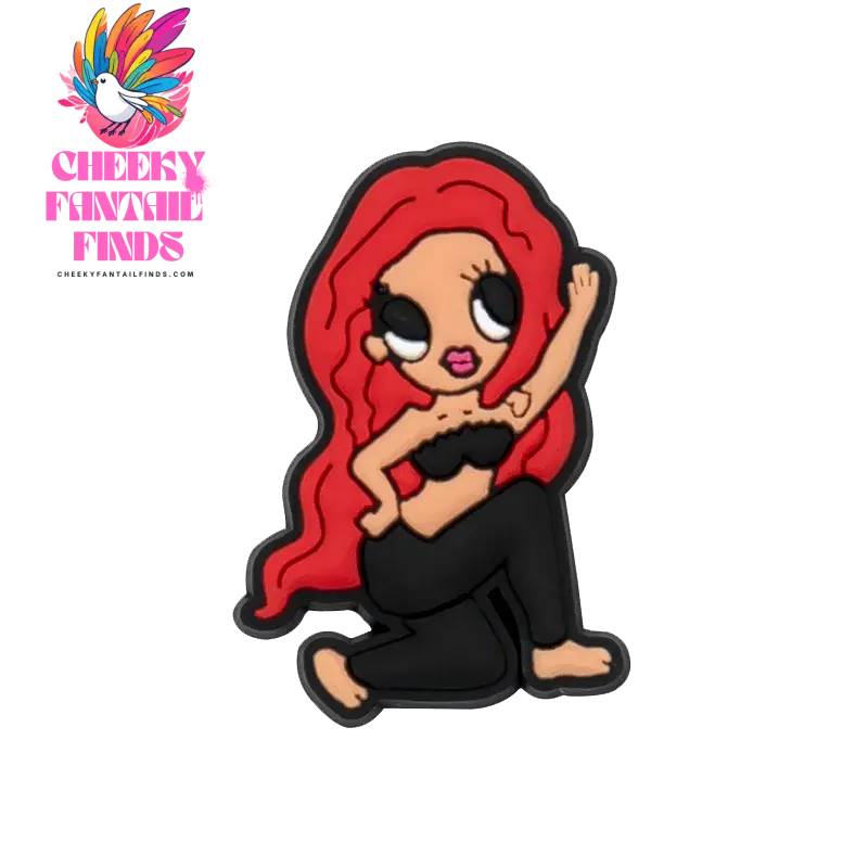 1/50pcs Karol G Shoe Charms Spain Singer Mermaids Snake Bee Shoe Decorations Pins for Women Girls Fans Gifts Sandals Accessories Cheeky Fantail Finds