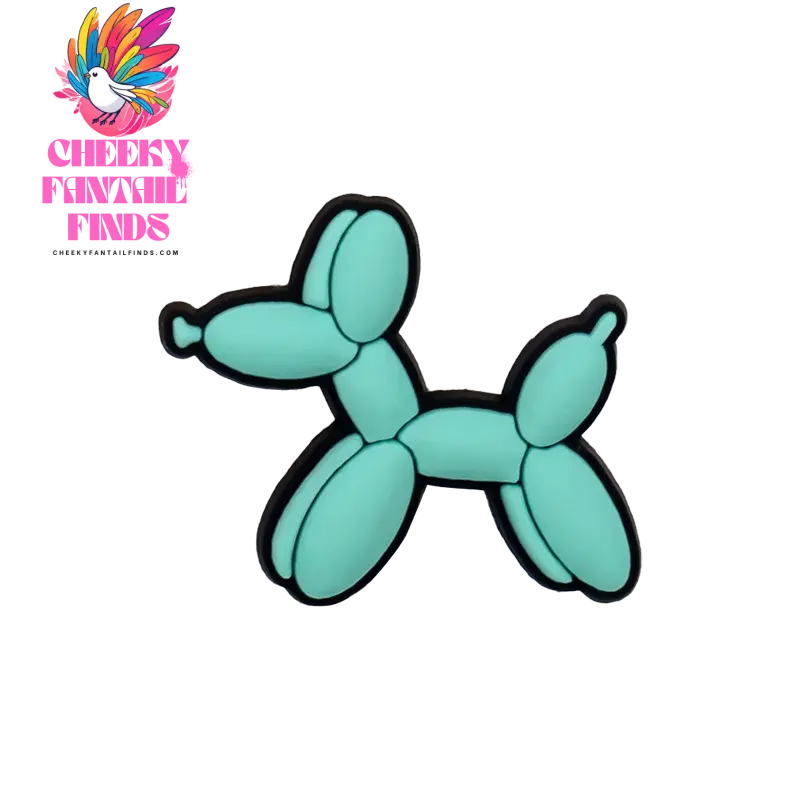 1/6 PVC Balloon Dog Shoe Charms Cute Animal Shoe Decorations Pins for Men Women Kids Gift Sandals Clog Accessories Clog Buckles - Cheeky Fantail Finds