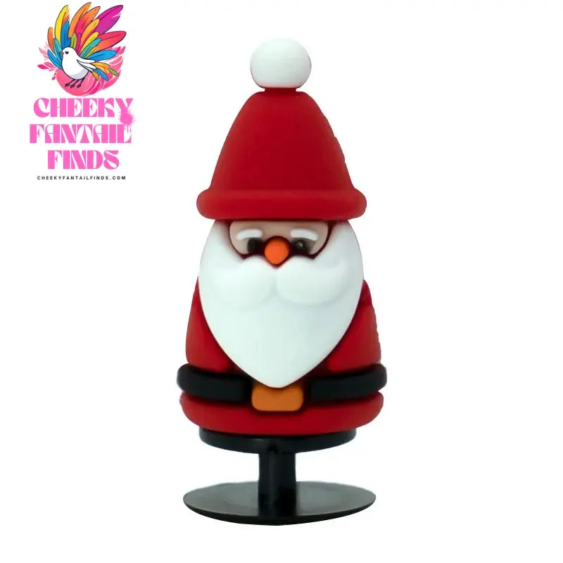 1/7pcs 3D Christmas Shoe Charms Santa Snowman Christmas Hat Sock Shoe Accessories Pins for Woman Men Kids Buckle Decorations - Cheeky Fantail Finds