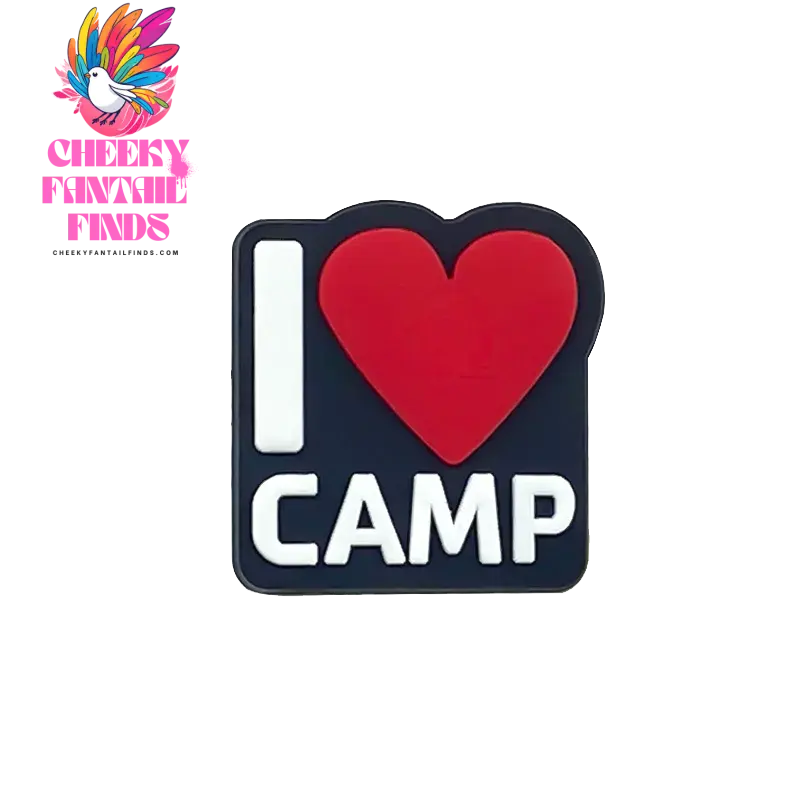 1/8/26pcs Camping Shoe Charms Casual Travel Shoe Decorations Pins for Women Men Travelers Gifts Sandal Accessories Clog Buckles - Cheeky Fantail Finds