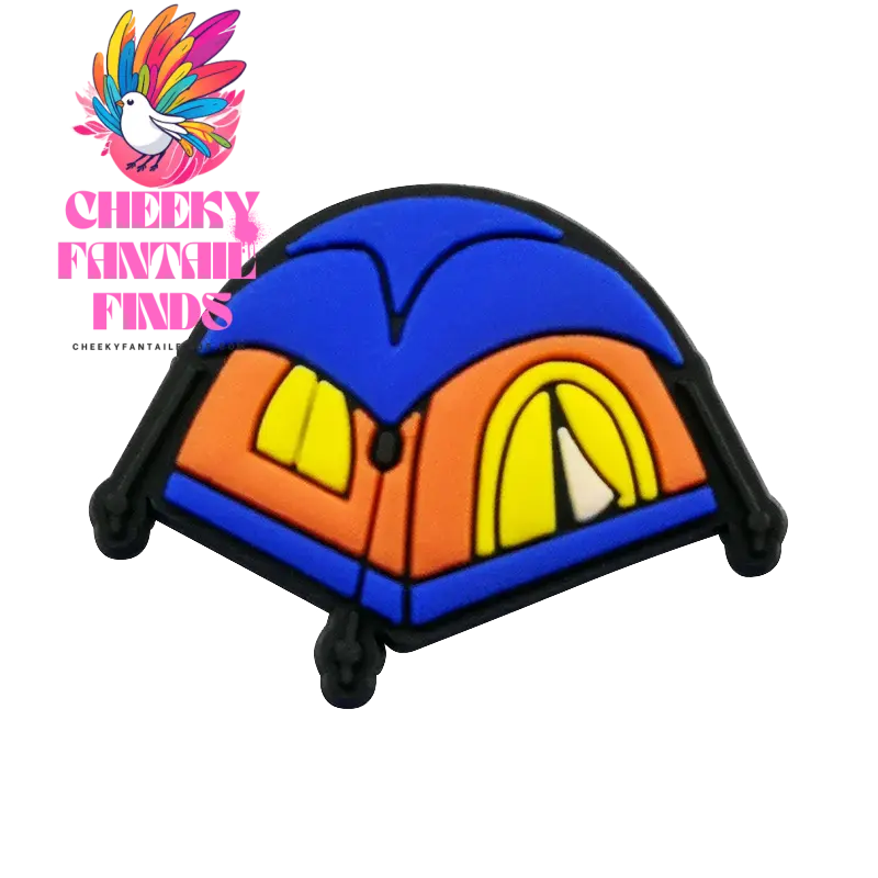 1/8/26pcs Camping Shoe Charms Casual Travel Shoe Decorations Pins for Women Men Travelers Gifts Sandal Accessories Clog Buckles - Cheeky Fantail Finds