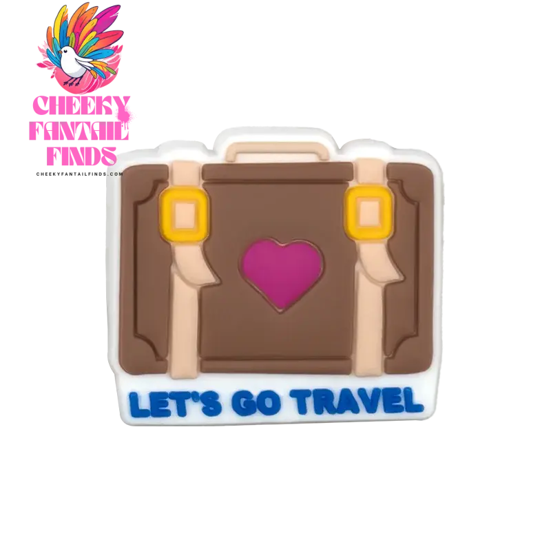 1/8/26pcs Camping Shoe Charms Casual Travel Shoe Decorations Pins for Women Men Travelers Gifts Sandal Accessories Clog Buckles - Cheeky Fantail Finds