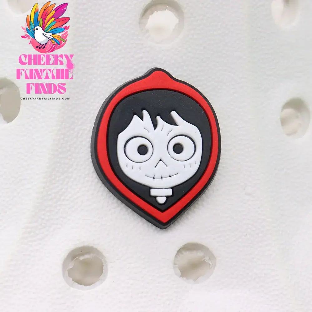 1-8Pcs Coco Mexican Day of the Dead Movie PVC Shoe Charms Adult Sandal Decorations Clog DIY Cartoon Holiday Present Cheeky Fantail Finds