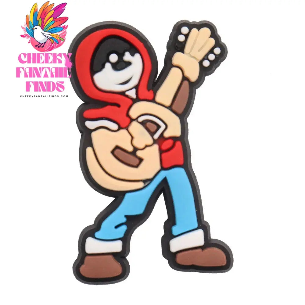 1-8Pcs Coco Mexican Day of the Dead Movie PVC Shoe Charms Adult Sandal Decorations Clog DIY Cartoon Holiday Present Cheeky Fantail Finds