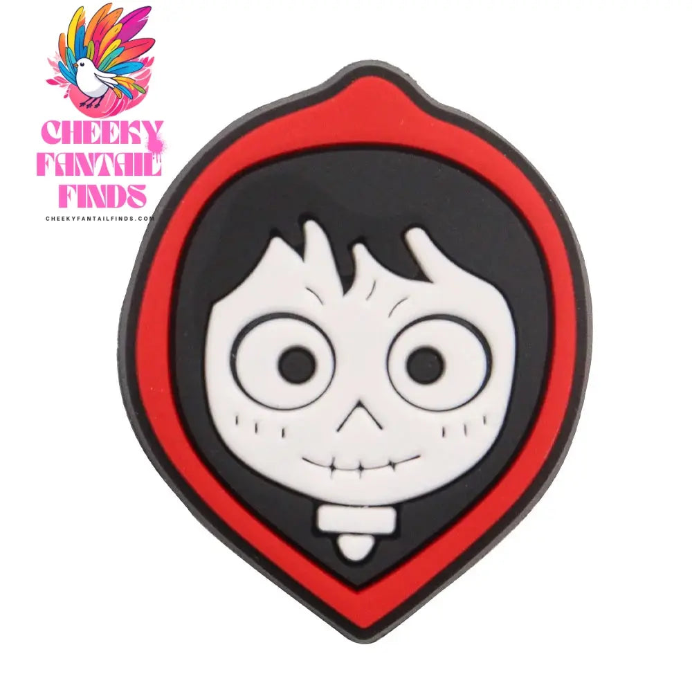 1-8Pcs Coco Mexican Day of the Dead Movie PVC Shoe Charms Adult Sandal Decorations Clog DIY Cartoon Holiday Present Cheeky Fantail Finds