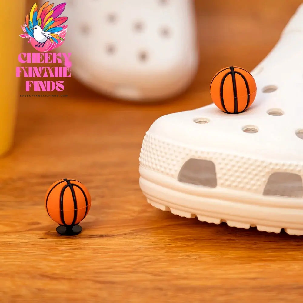 1/8pcs 3D Shoe Charms Basketball Rugby Soccer Volleyball Tennis Sport Shoe Accessories Sneakers Decorations Pins for Woman Men - Cheeky Fantail Finds
