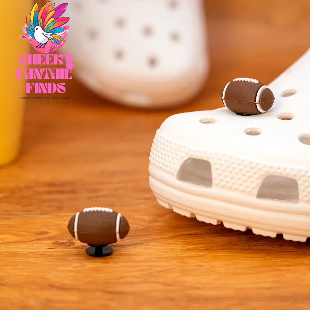 1/8pcs 3D Shoe Charms Basketball Rugby Soccer Volleyball Tennis Sport Shoe Accessories Sneakers Decorations Pins for Woman Men - Cheeky Fantail Finds
