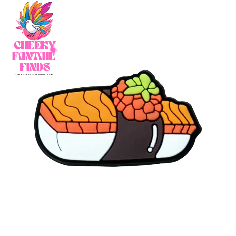 1/9/12pcs Cute Food Shoe Charms for Sandals Accessories Sushi Fried Chicken Shoe Decorations Pins for Kids Men Women Favor Gifts Cheeky Fantail Finds