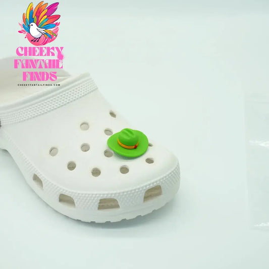 1/9pcs 3D Hat Shoe Charms for Woman Men Kids Christmas Halloween Witch Magic Hat Pink Shoe Accessories Pins Buckle Decorations - Cheeky Fantail Finds