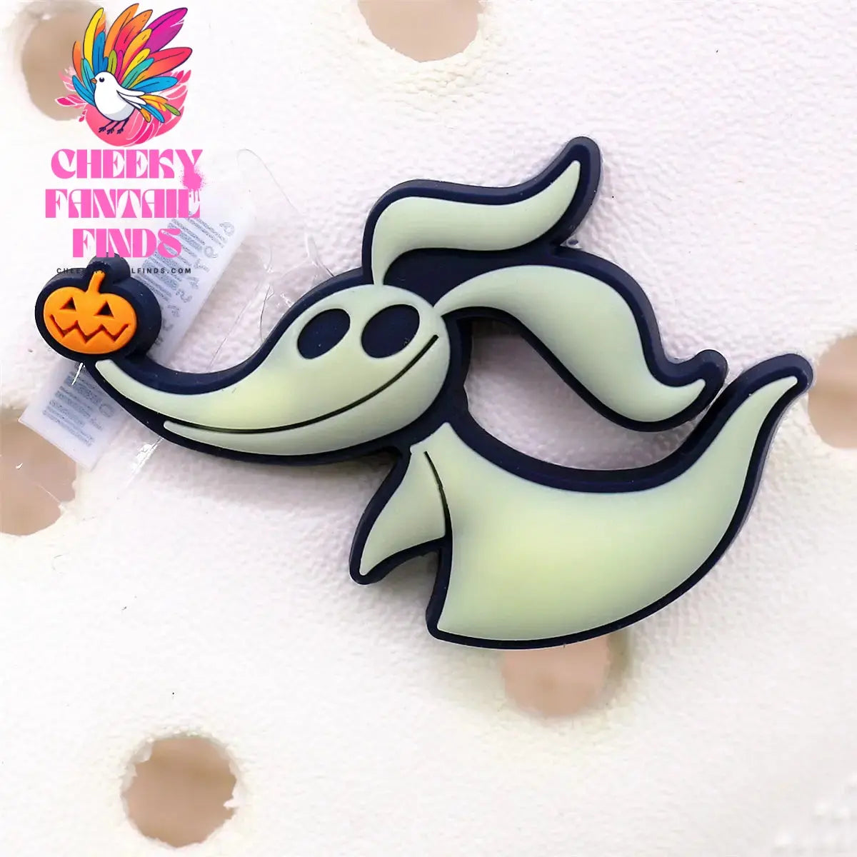 1 Pcs The Nightmare Before Christmas Movie Designer Shoe Charms Jack&Sally Cheeky Fantail Finds