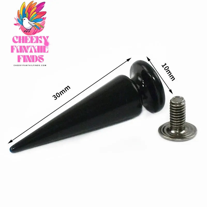 10/20/40Pcs Metal Nails Rivet Bag Shoes Spikes Cone Studs Screwback Garment Decoration Button Handcraft DIY Leather Accessories Cheeky Fantail Finds