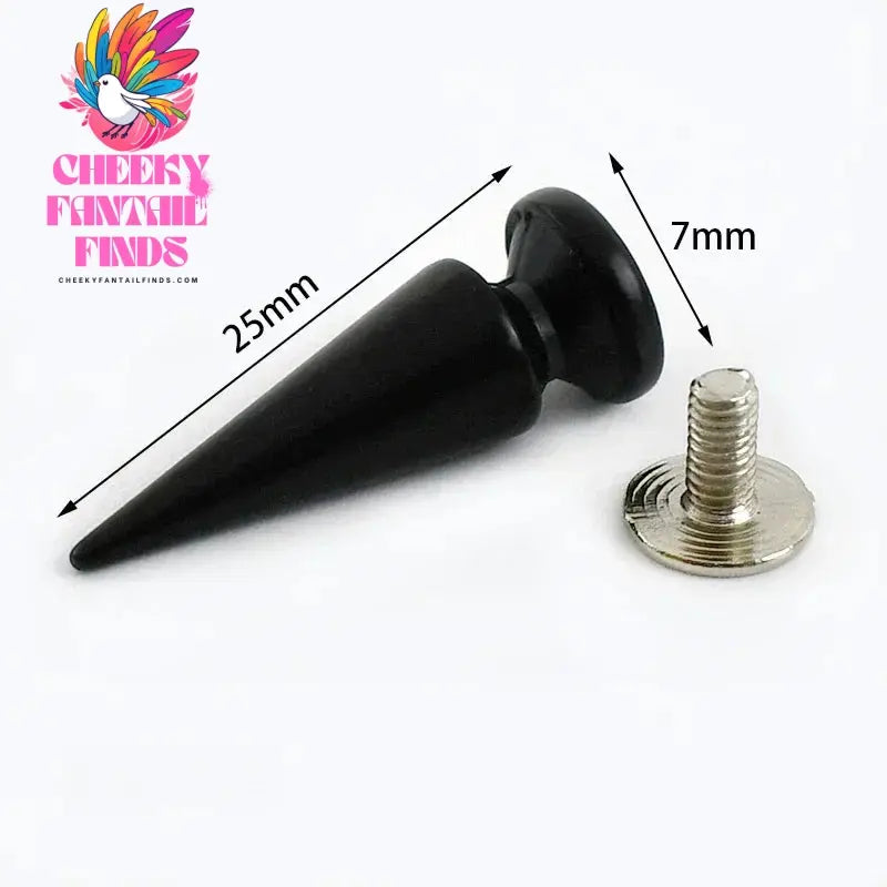 10/20/40Pcs Metal Nails Rivet Bag Shoes Spikes Cone Studs Screwback Garment Decoration Button Handcraft DIY Leather Accessories Cheeky Fantail Finds