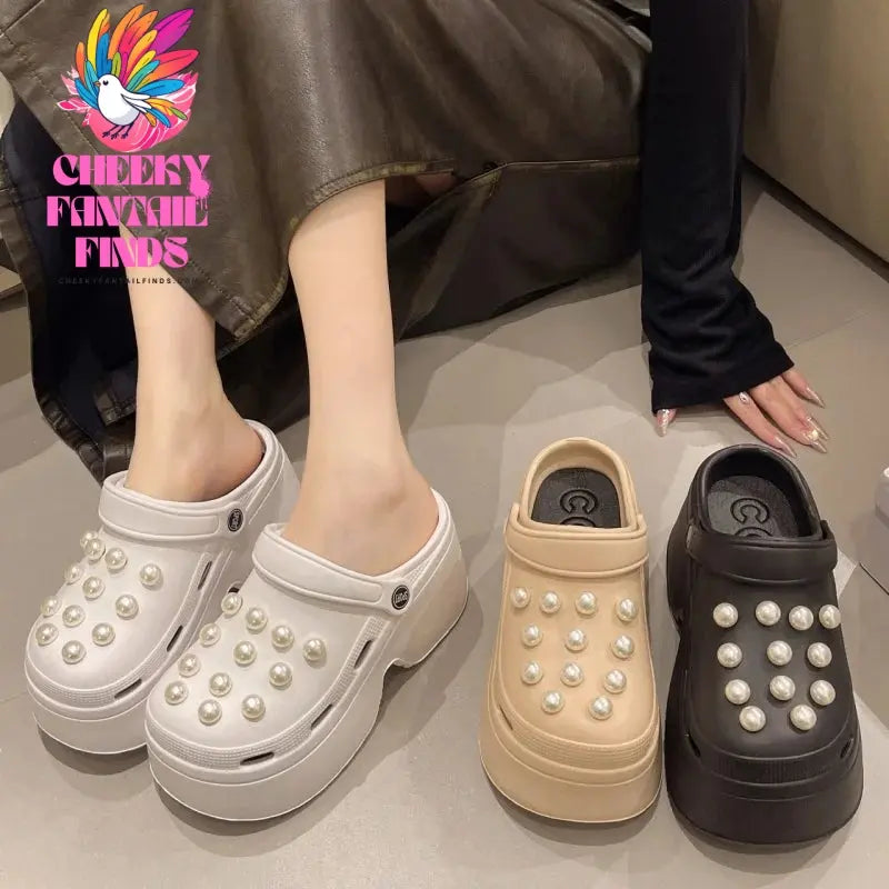 10-26/Set Hot DIY Shoes Charms for Hole Shoe Cute Bread pearls Accessories Designer Quality Garden Shoe Decoration Girl Gift Cheeky Fantail Finds