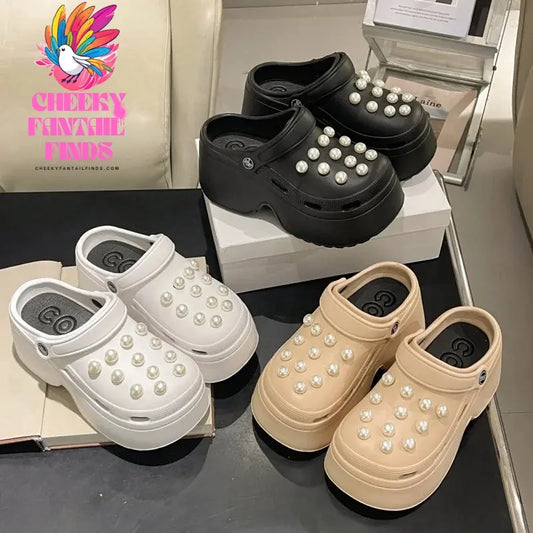 10-26/Set Hot DIY Shoes Charms for Hole Shoe Cute Bread pearls Accessories Designer Quality Garden Shoe Decoration Girl Gift Cheeky Fantail Finds