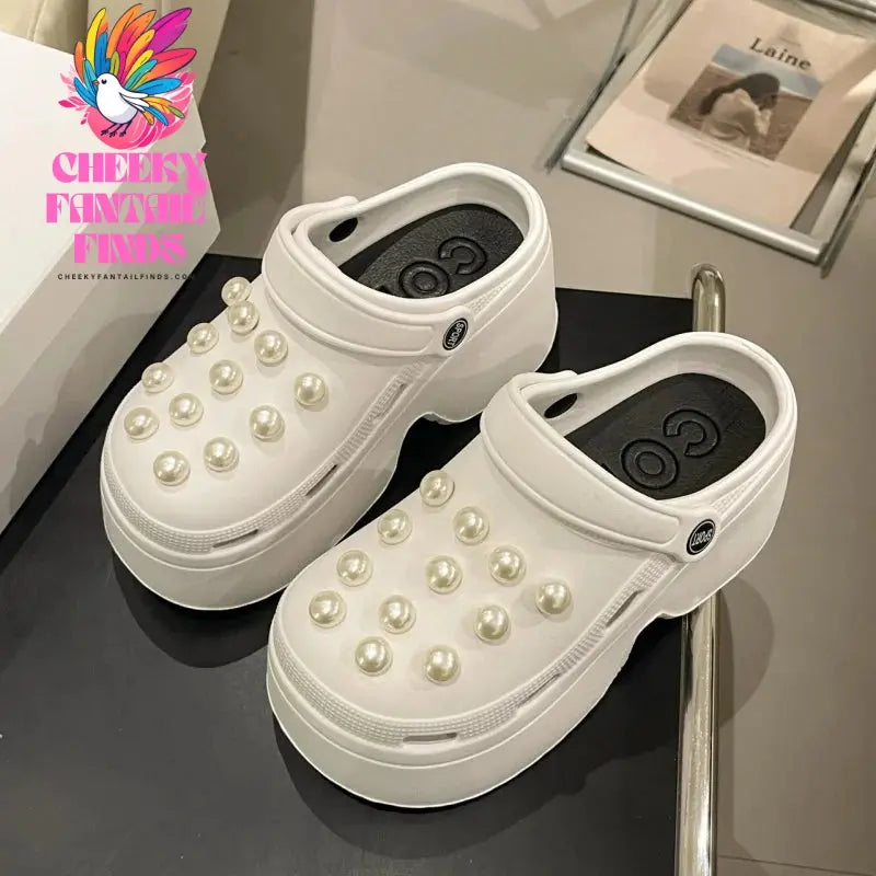 10-26/Set Hot DIY Shoes Charms for Hole Shoe Cute Bread pearls Accessories Designer Quality Garden Shoe Decoration Girl Gift Cheeky Fantail Finds