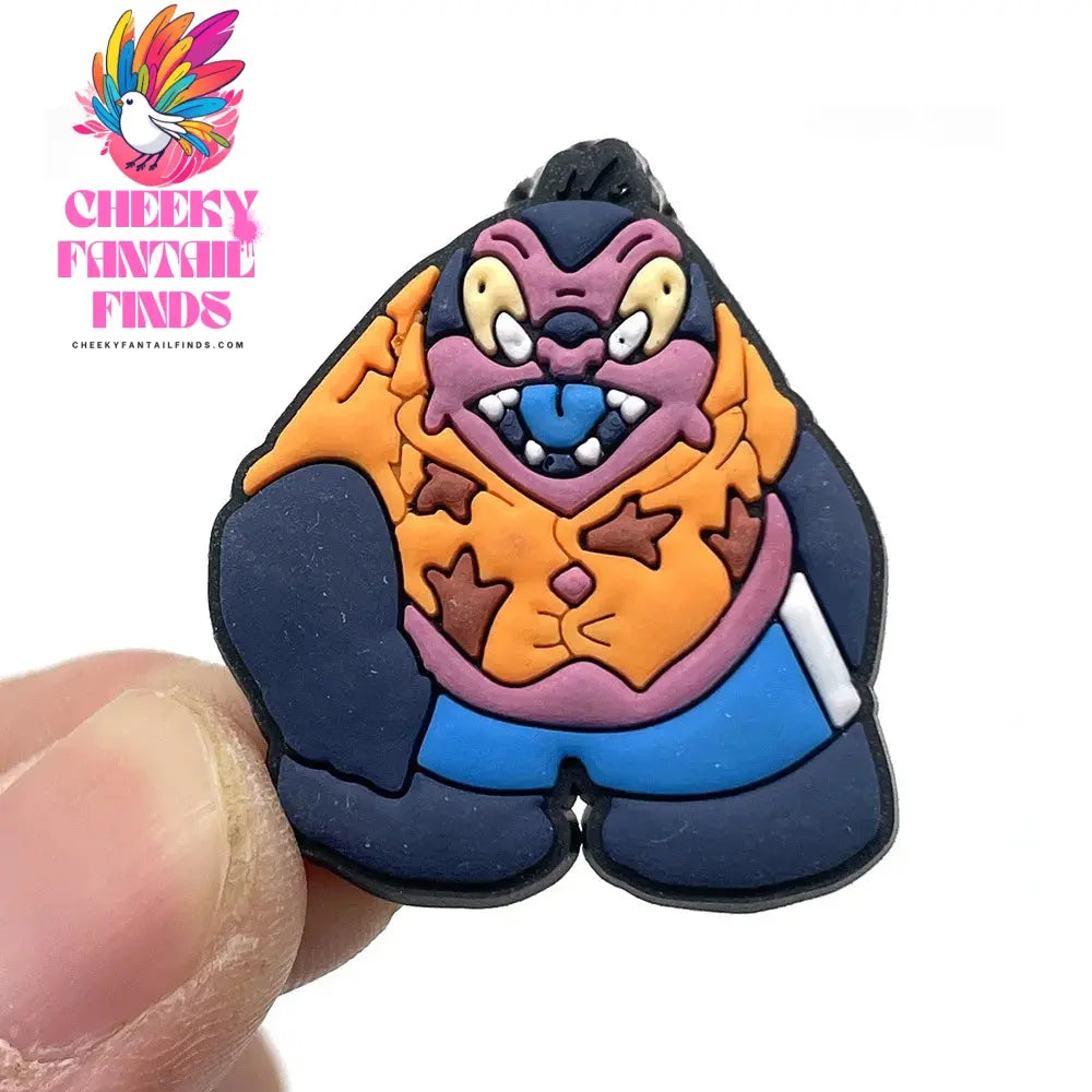 10Pcs Cute Stitch Charms PVC Shoe Charms DIY Shoe Fit Sandals Buckle Decoration Kids Party Gifts Cheeky Fantail Finds