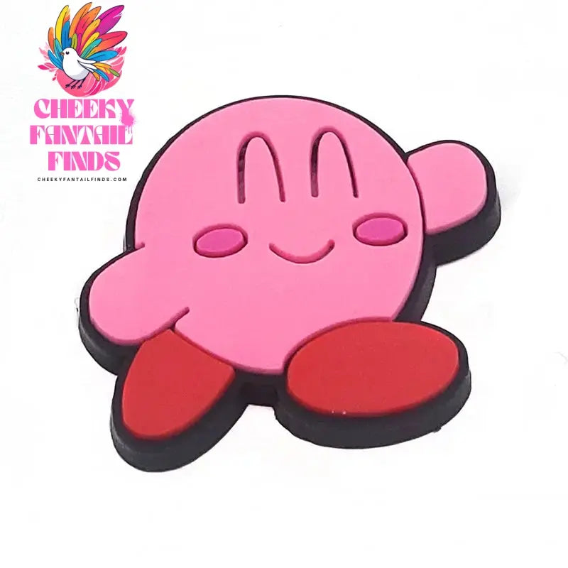 10Pcs Set Kirby's Dream Land Shoe Buckle DIY Sneakers Accessories Souvenir PVC Shoe Decorations Clogs Kids Gifts Cheeky Fantail Finds