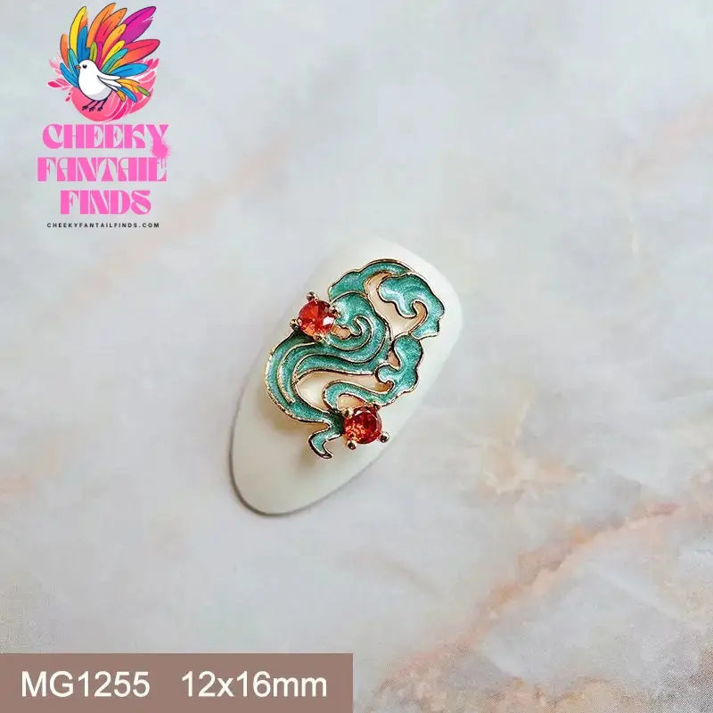 10pcs Festive Wedding Bride New Year Christmas Zircon Metal Nails Jewelry Decorations Nail Art Accessories Charms Parts Supplies Cheeky Fantail Finds