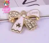 10pcs Perfume Bottle Enamel Charms Lipstick Bow Tie High-heeled Shoes Bag Pendants DIY Earrings Necklace Accessory Jewelry Craft Cheeky Fantail Finds
