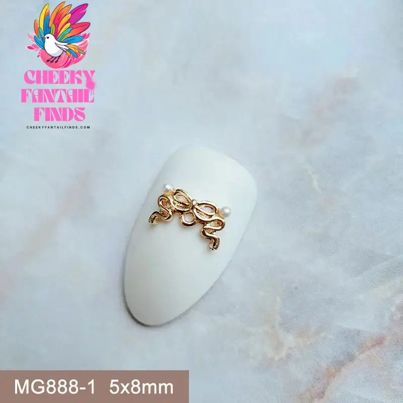 10pcs/lot Luxury Unicorn Heart Love Zircon Crystals Metal Nails Jewelry Decorations Nail Art Accessories Charms Parts Supplies Cheeky Fantail Finds