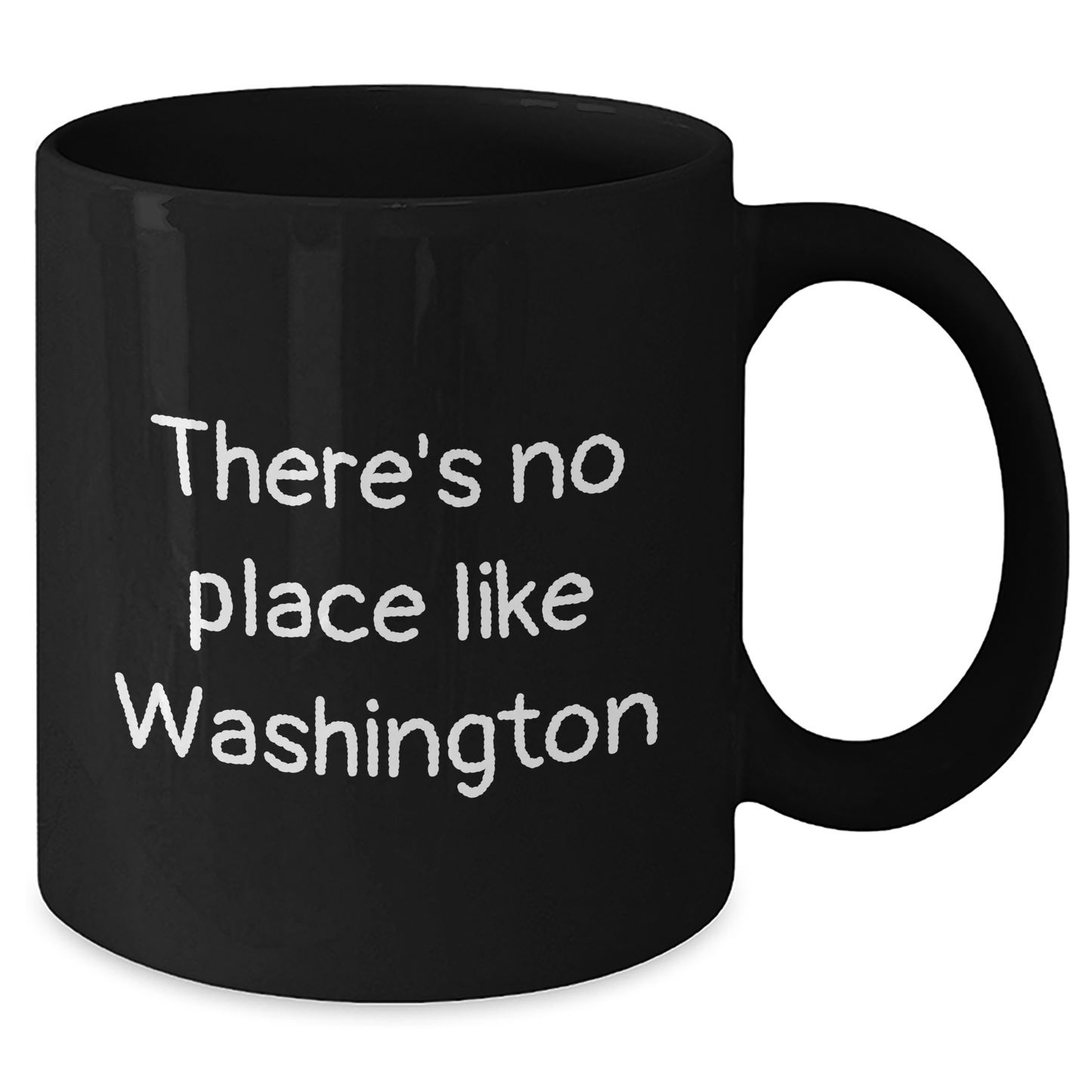 Washington Gifts from Friends and Family - Funny Quote Black Coffee Mug, Father's Day Unique Gifts for Men - Additional