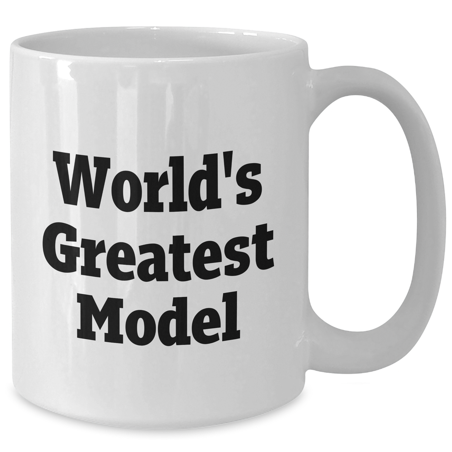 Funny World's Greatest Model Gifts for Men from, Unique White Coffee Mugs for Father's Day - Additional