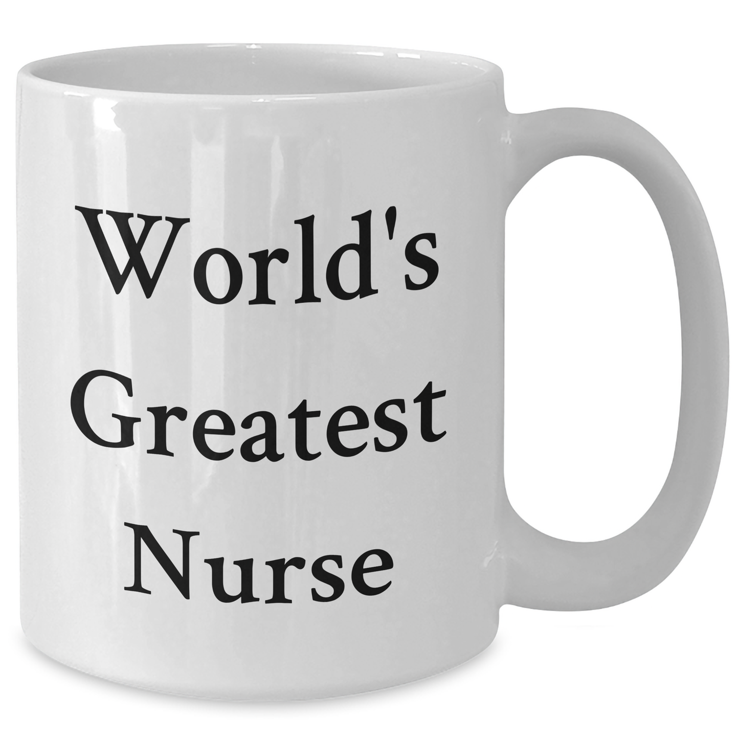 Funny World's Greatest Nurse Mug, Gifts from Family, Unique White Coffee Mug for Nurse, Father's Day Unique Gifts for Men, 'You're the Best' - Additional